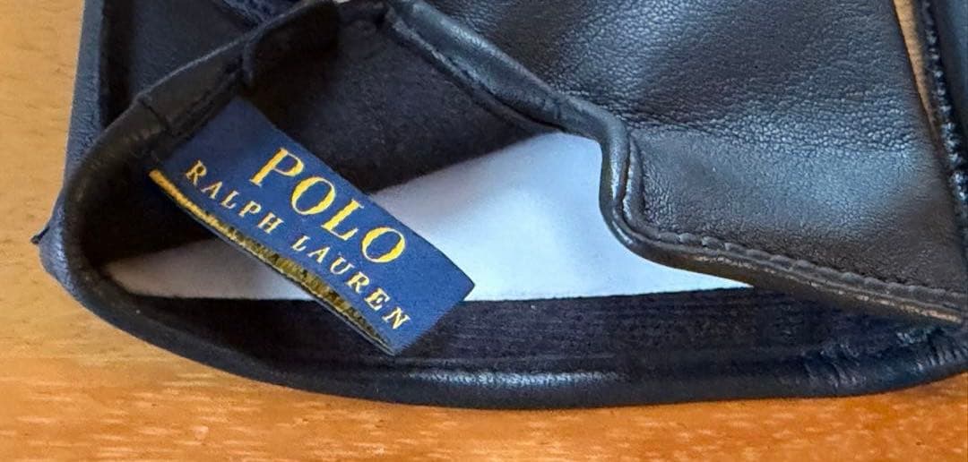 【新品】 Polo Ralph Lauren スマホ対応 羊革レザー手袋