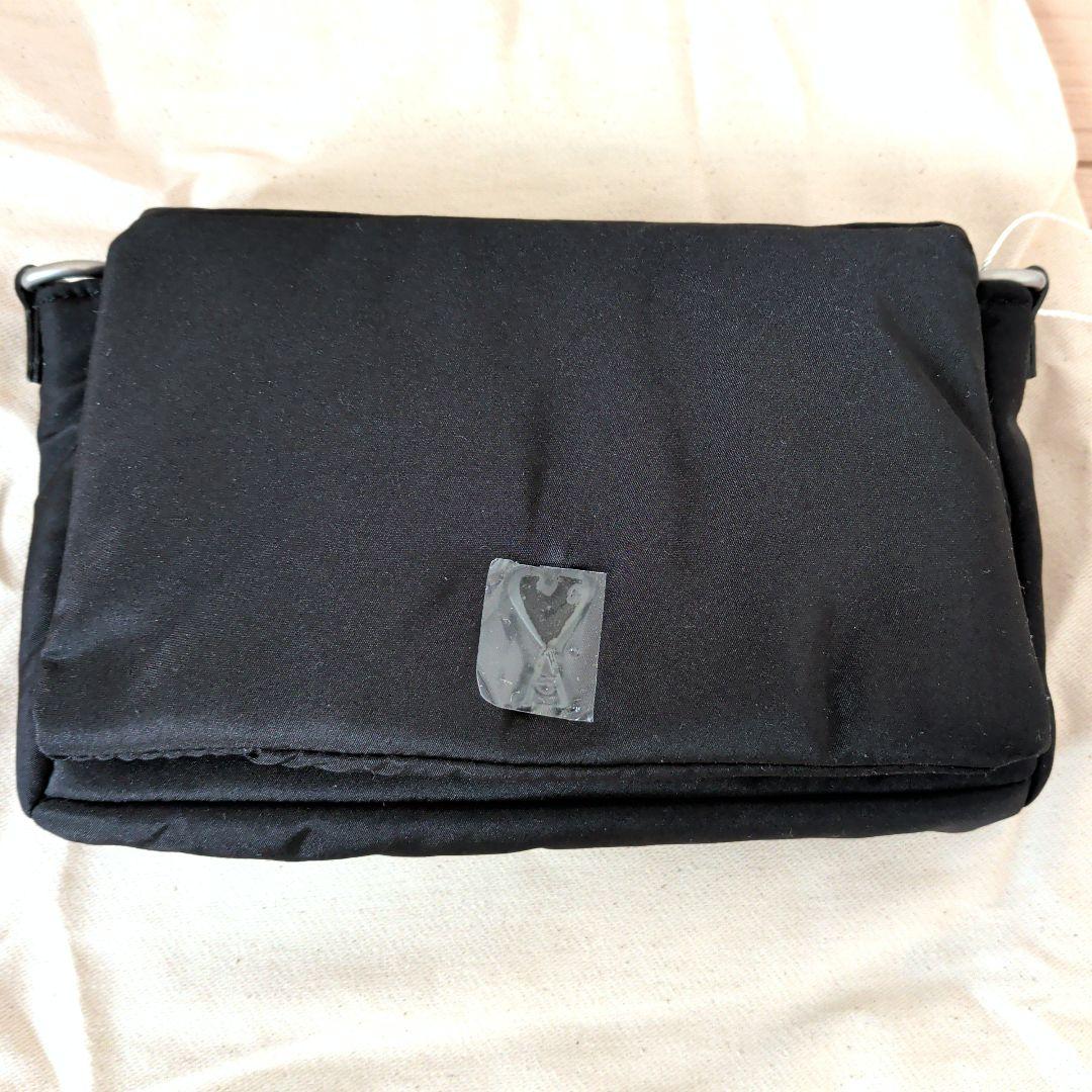新品 ami paris アミパリス 黒 ショルダーバッグ クロスボディバッグ