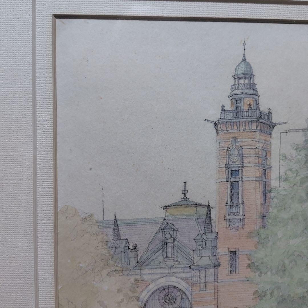 児玉幸雄　作品　水彩　一点もの　サイン入り