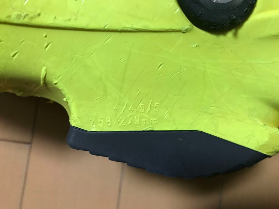 UPZブーツRC12ソール長279mm シェルのみ