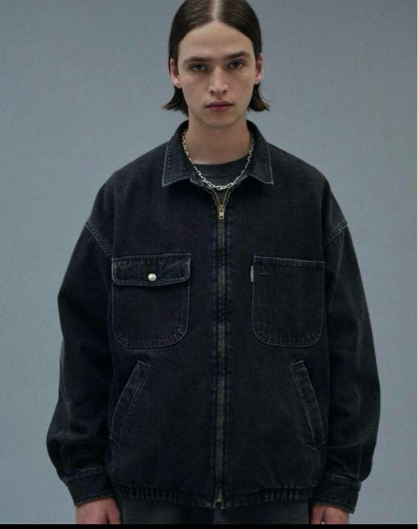 COTIEPRODUCTIONS 22AWデニムジップアップワークジャケット