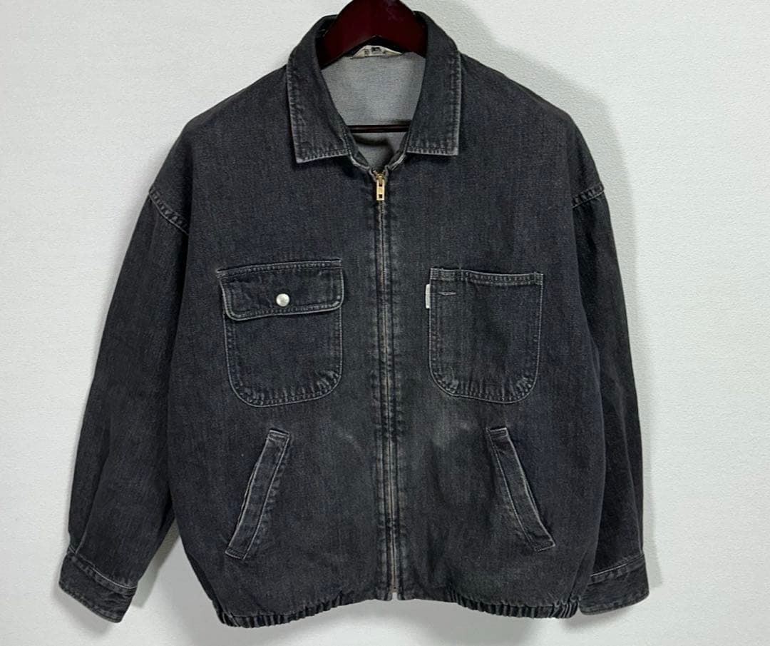 COTIEPRODUCTIONS 22AWデニムジップアップワークジャケット