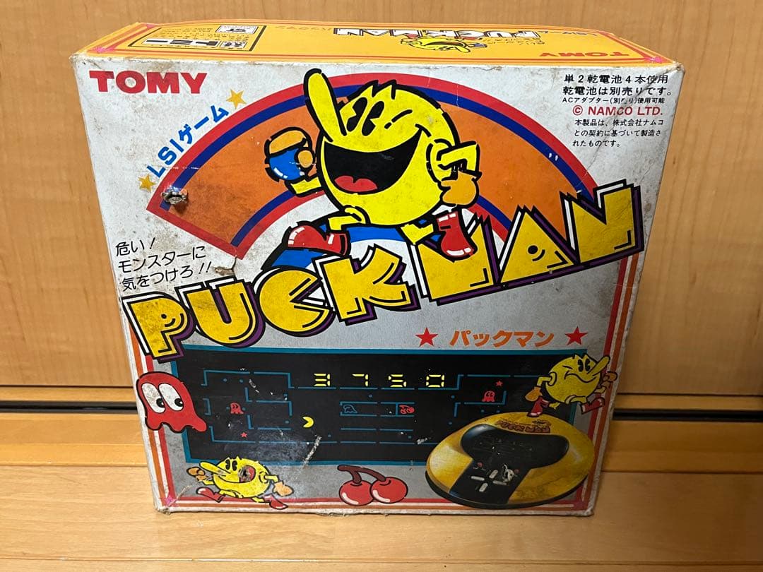  トミー パックマン LSIゲーム　レトロゲーム　昭和レトロ 当時物