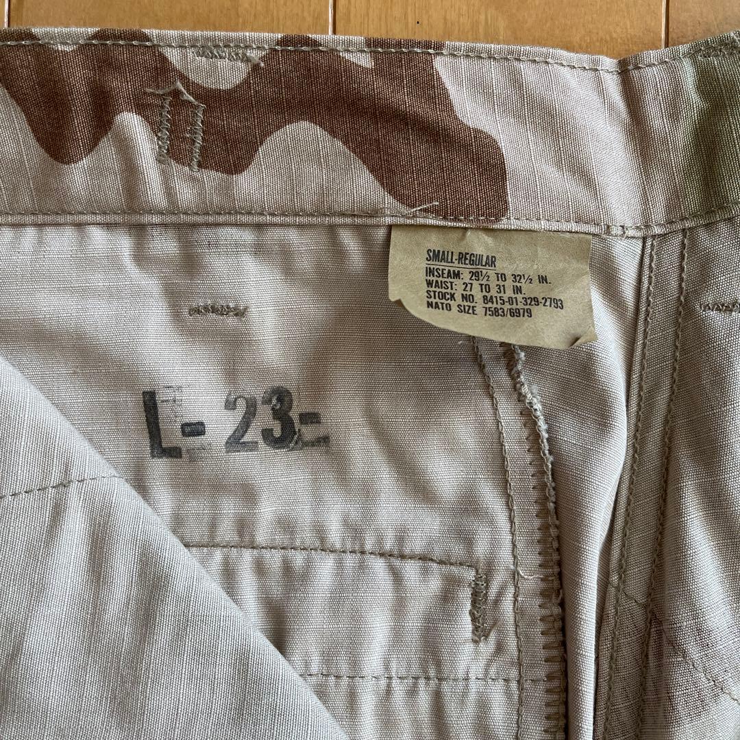 【未使用】DESEAT CAMOUFLAGE PATTERN TROUSERS