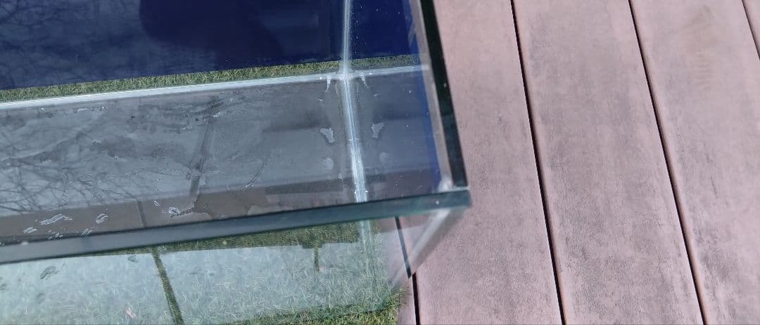 オーバーフロー水槽　90cm ウールBOX 海水魚　熱帯魚　濾過槽　ガラス水槽