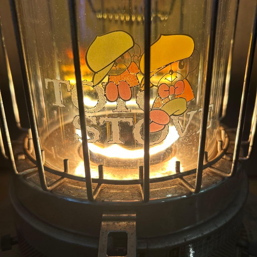 希少　トヨトミ レインボー メルヘン　ストーブ　石油ストーブ　グランピング