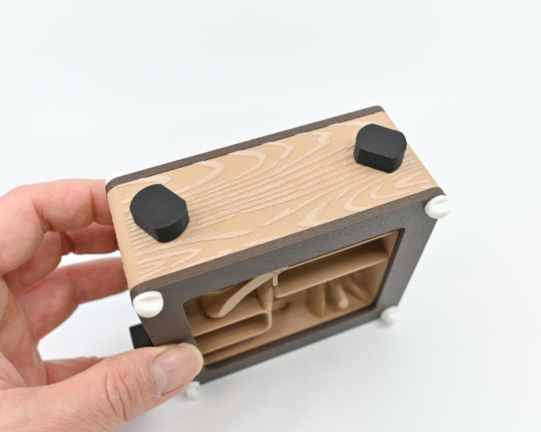 Hybrid Nest 2 side type Wood ・ガラスアリ飼育ケース