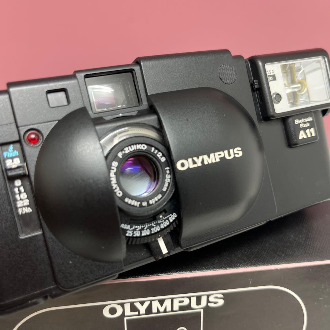 美品　OLYMPUSＸＡ動作確認済み取説有り#090