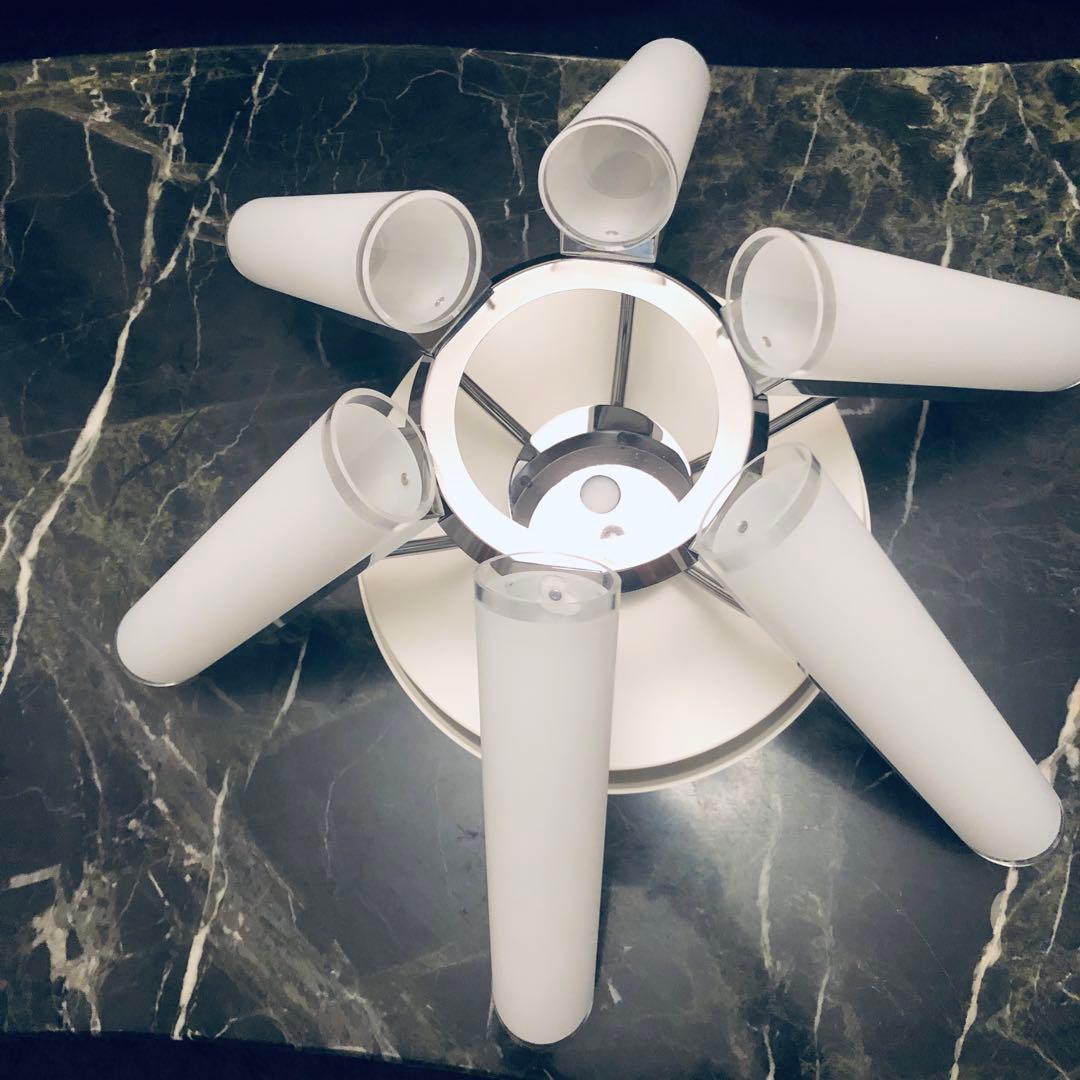 DAIKO LED シャンデリア　モダン　美品　LED 6灯　カラー切替可