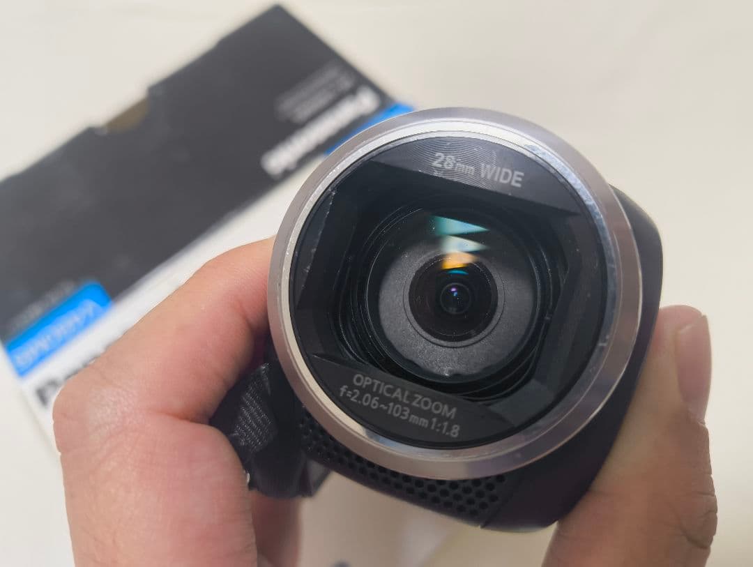 【美品・稼働品】パナソニック HDビデオカメラHC-V480MS