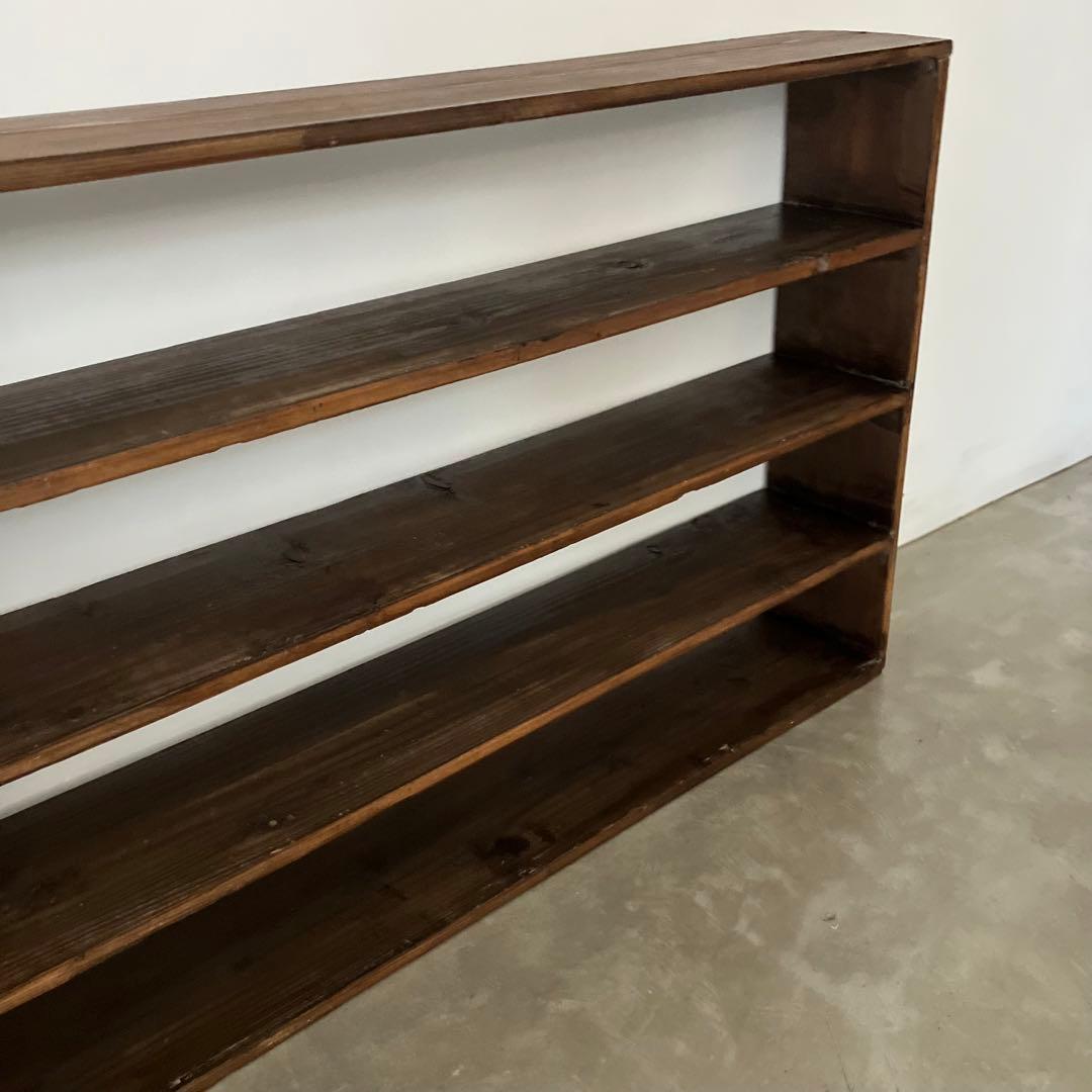 レトロ　アンティーク　古道具　古家具　昭和　大正　食器棚　本棚　飾り棚　シェルフ