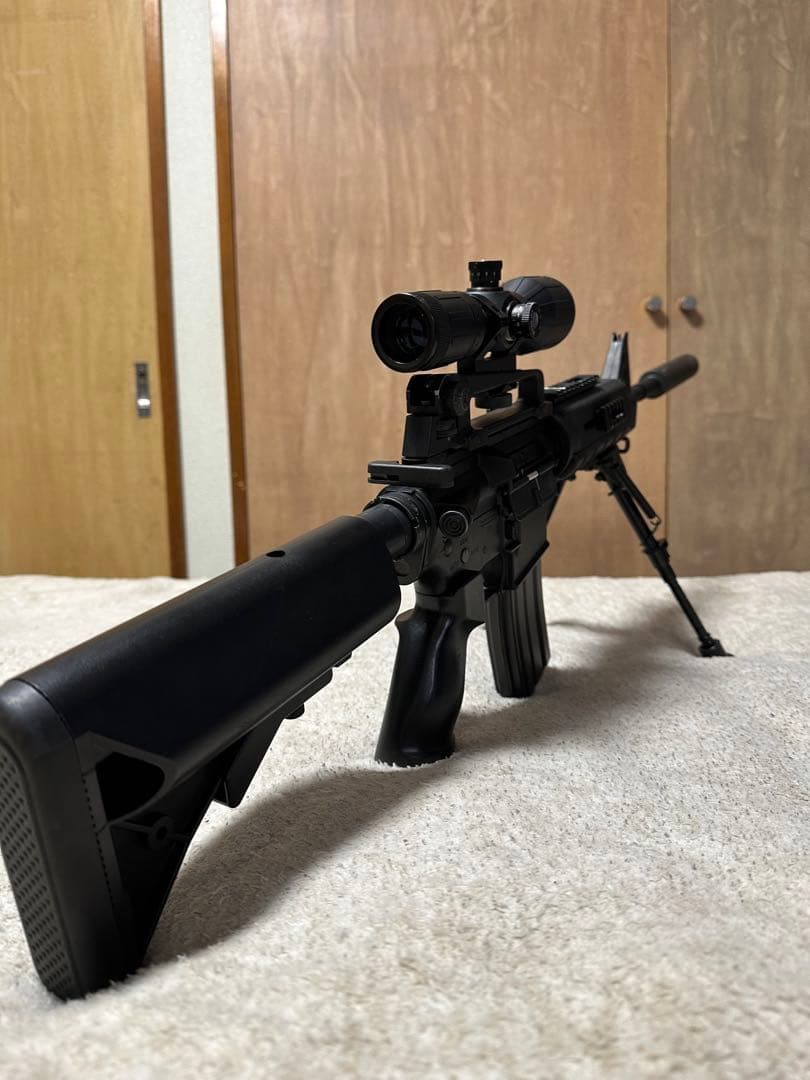 次世代電動ガン SOPMOD M4 東京マルイカスタム付属品多数