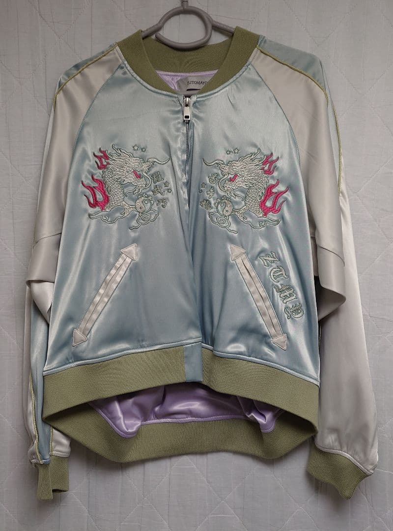 香辛龍 Sukajan (Mint green)　Mサイズ