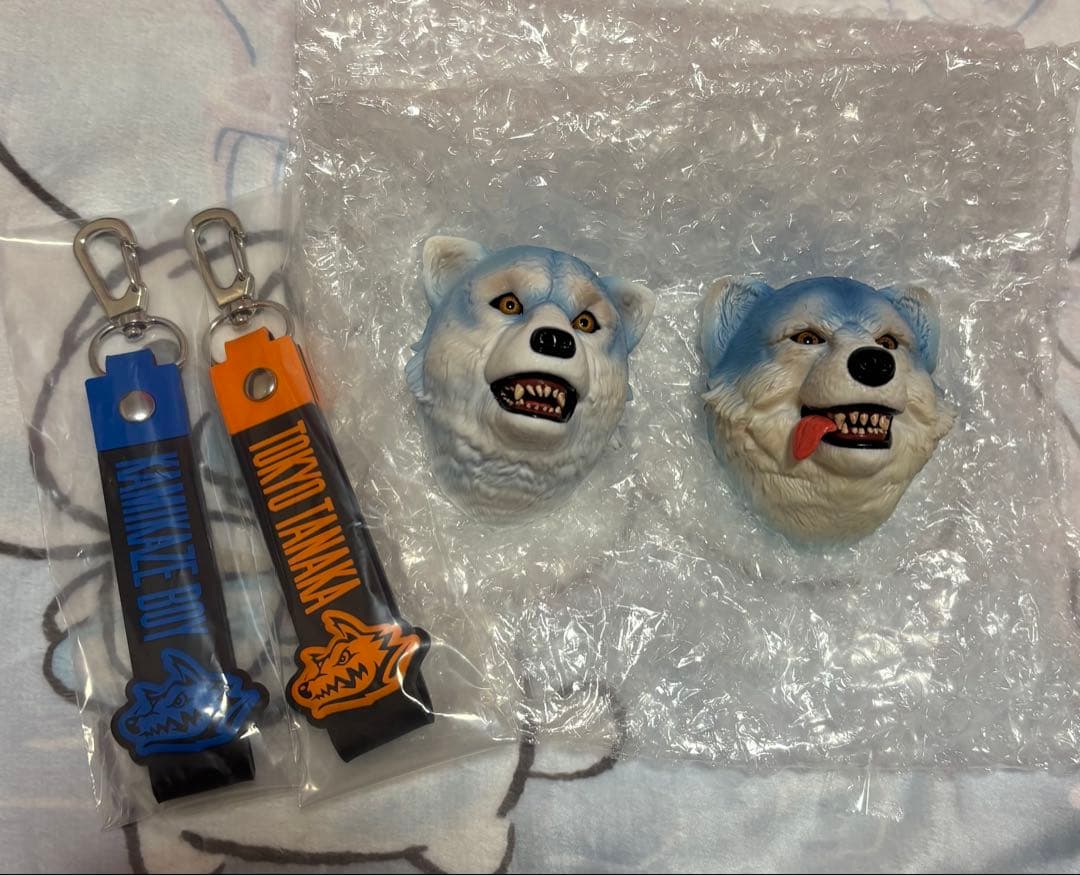 MAN WITH A MISSION マンウィズ 一番くじ フェイスマグネット