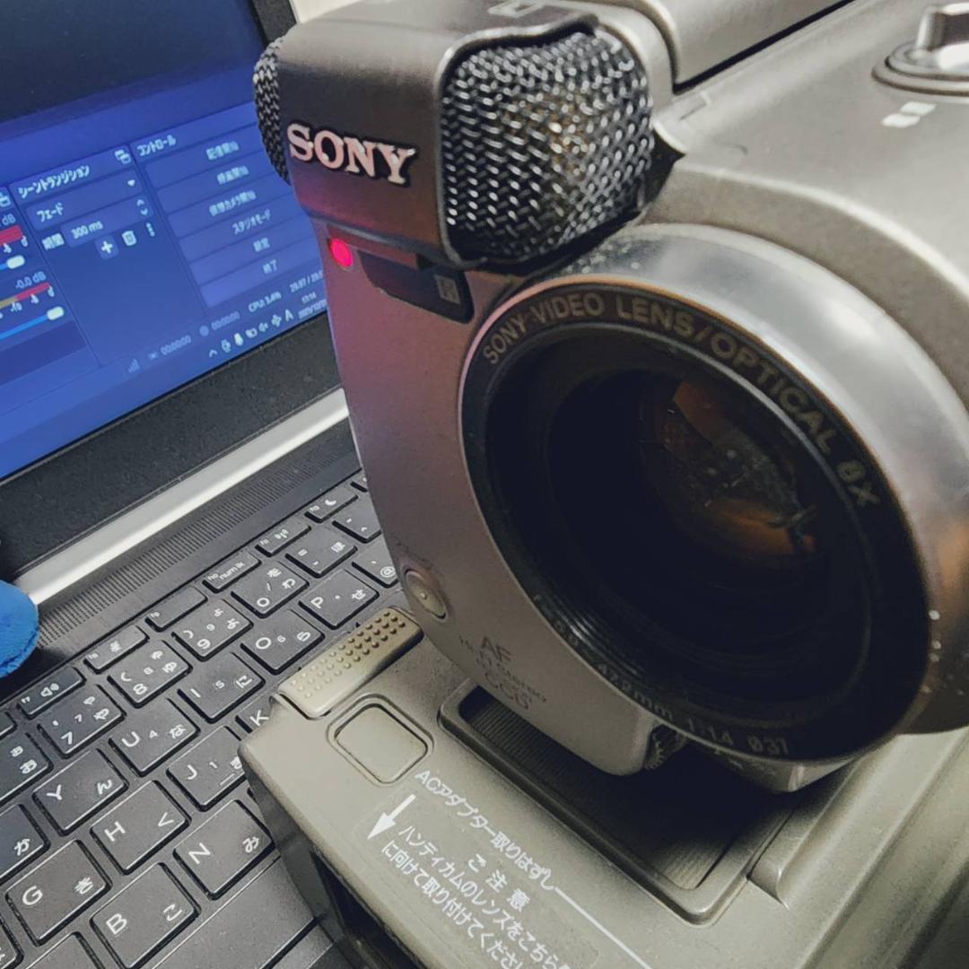 【動作確認済】SONY Hi8 高画質 ビデオカメラ CCD-TR2 セット