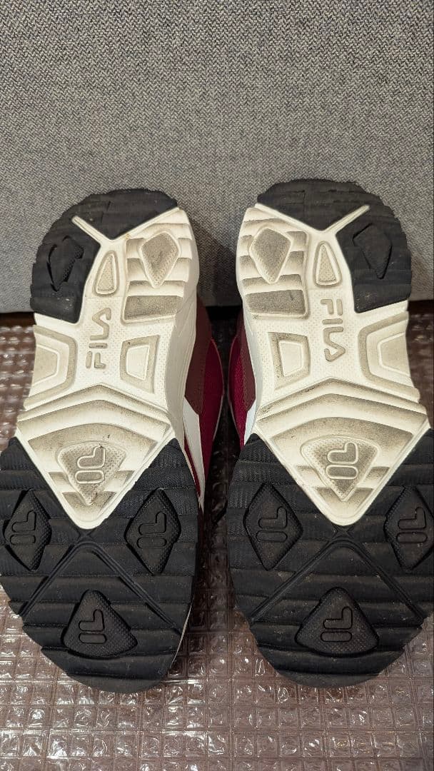 優里コラボスニーカー(FILAAlto3)25.0cm