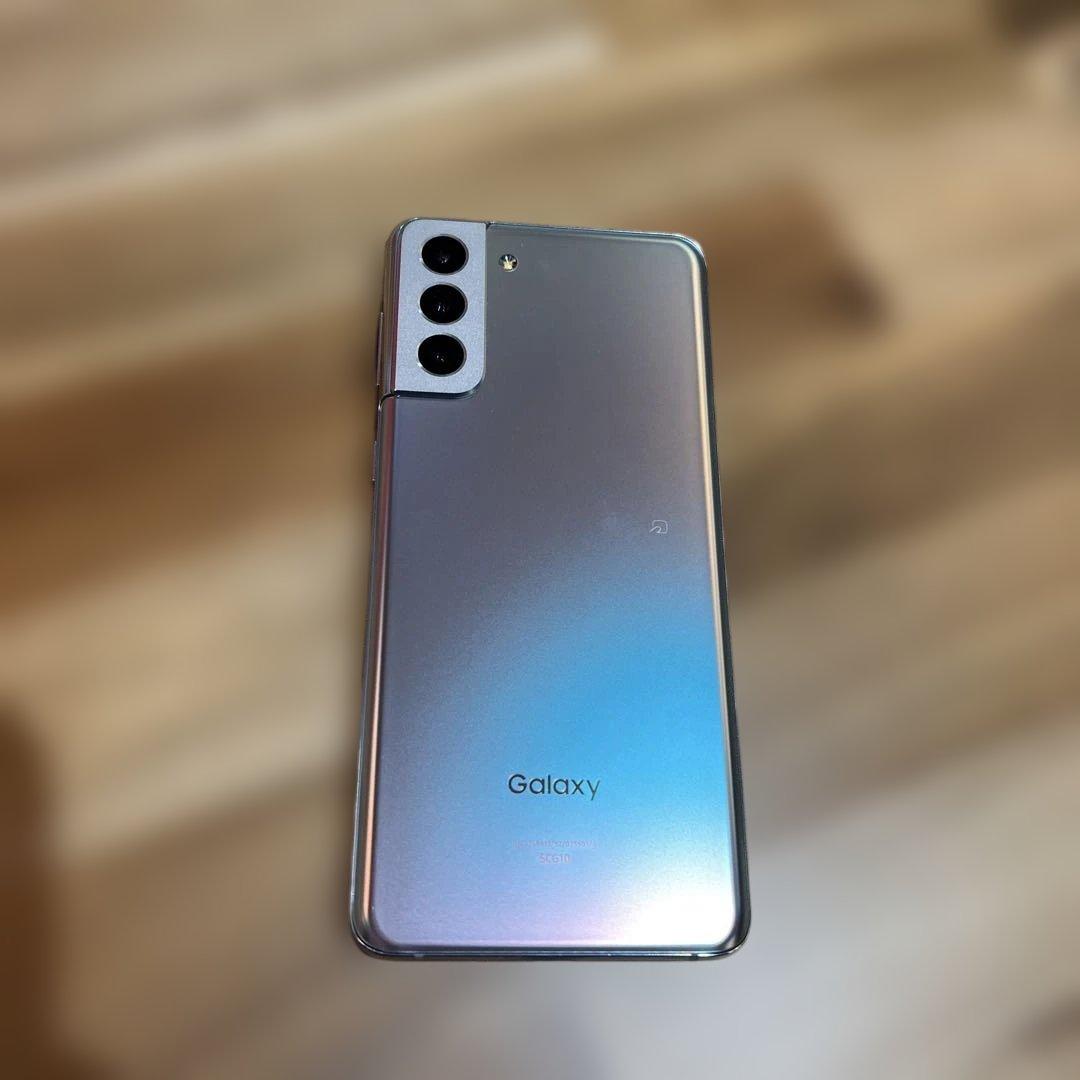 Z399 Au SIMロック解除済み　Galaxy S21+ 5G SCG10