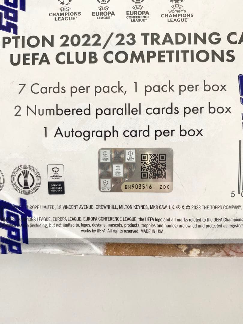 その他 TOPPS INCEPTION UEFA 2022 2023