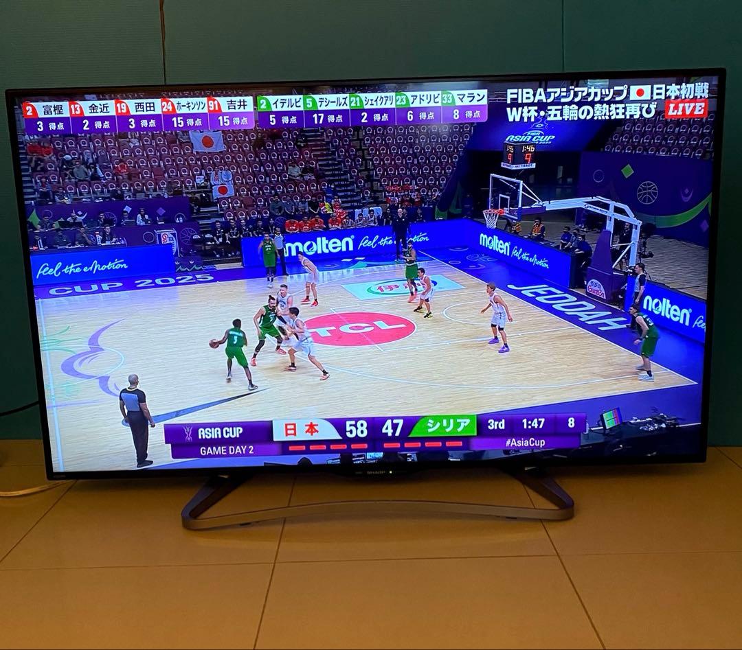 シャープ アクオス 50V型液晶テレビ フルハイビジョン 大画面