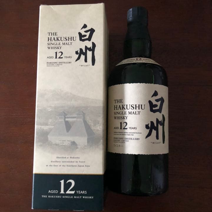 サントリーシングルモルトウイスキー白州12年700ml