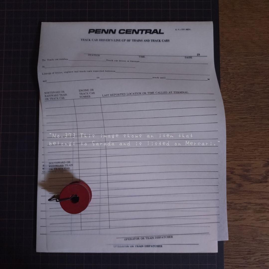 373　古い鉄道書類　まとめ売り