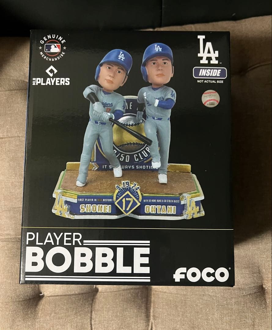 激レア 大谷翔平 50/50達成記念 ボブルヘッド FOCO 東京開幕
