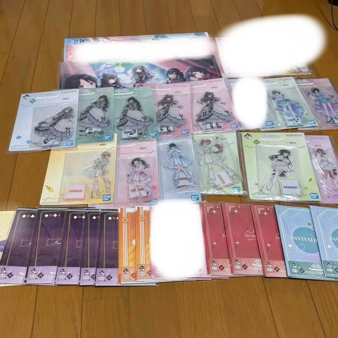 アイドルマスター アクリルスタンド 1番くじセット