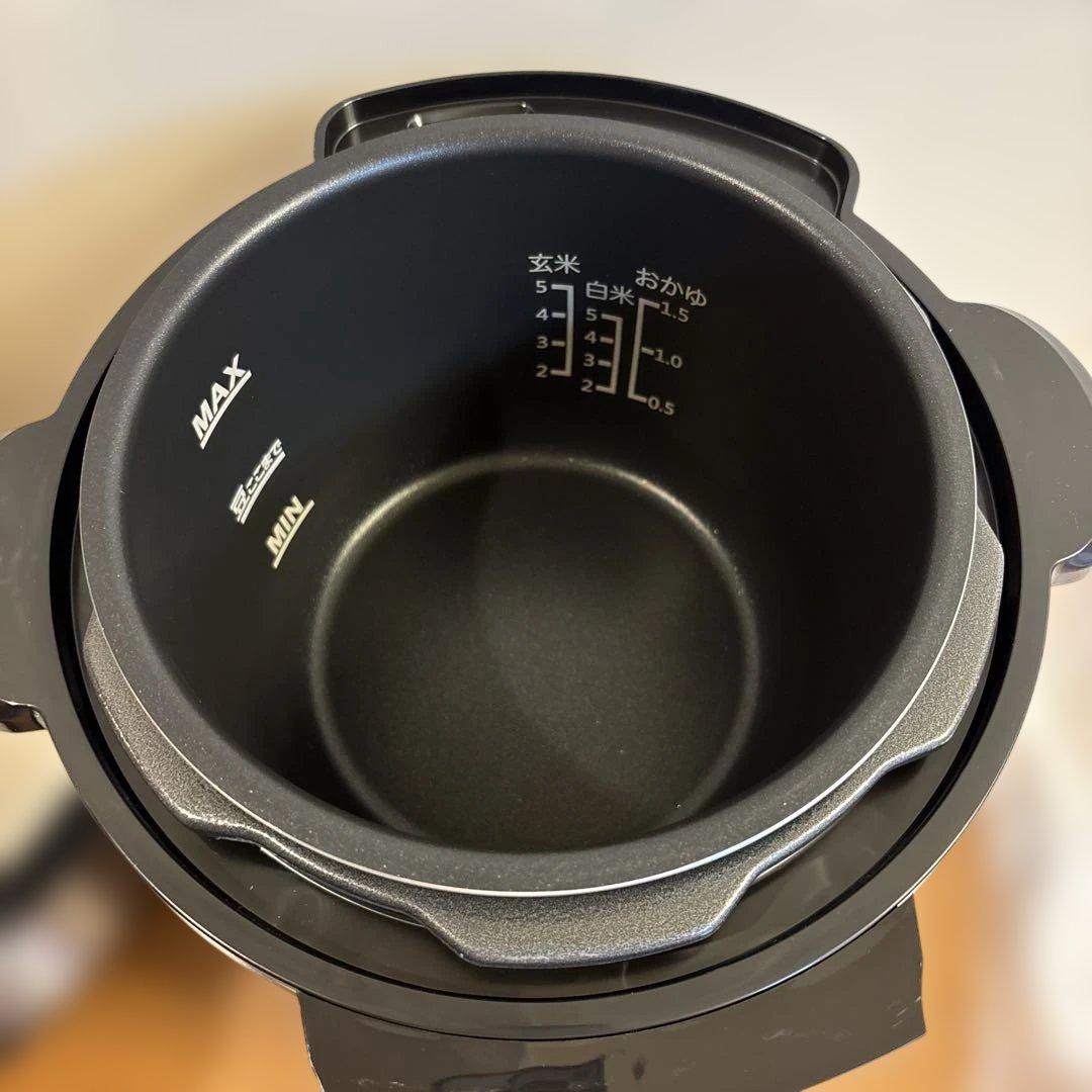CookingPro 3.2L 電気圧力鍋 黒 2021年製 未使用品