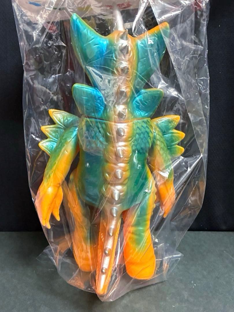 【おまけ付き】■ブルマァク ガンダーギラス ソフビ /東宝 流星人間ゾーン恐獣