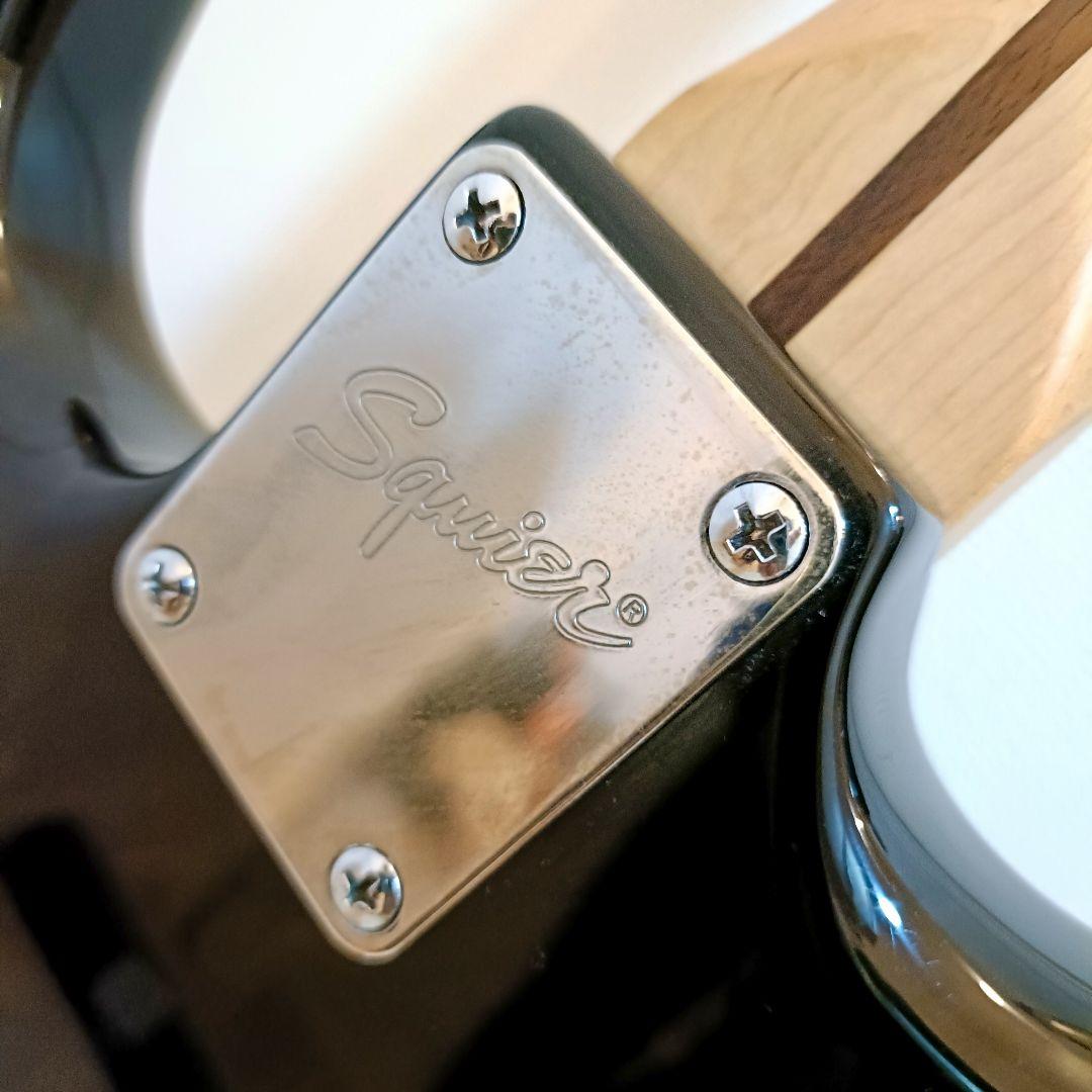 Squier エレキギター ストラトキャスター ブラック メンテ済