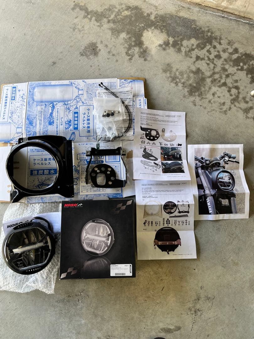 xsr900 JvB-MOTO LED ヘッドライト Eマーク付き 車検対応