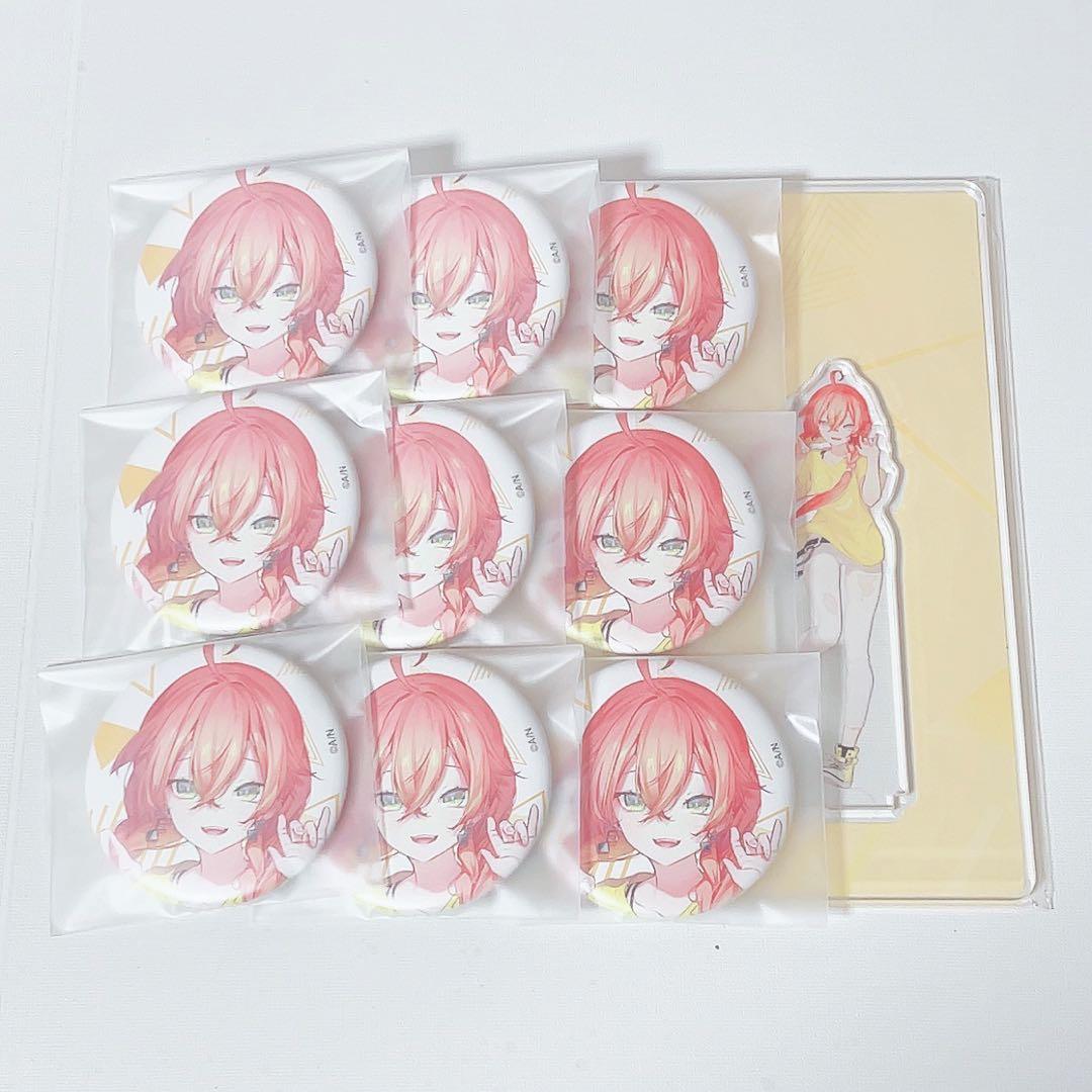 獅子堂あかり にじフェス アクスタ 缶バッジ