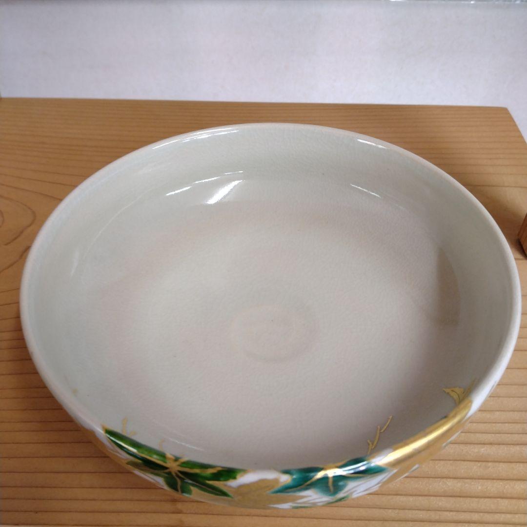 茶道具　期間限定特価　青楓絵平茶碗(菊渓)美品