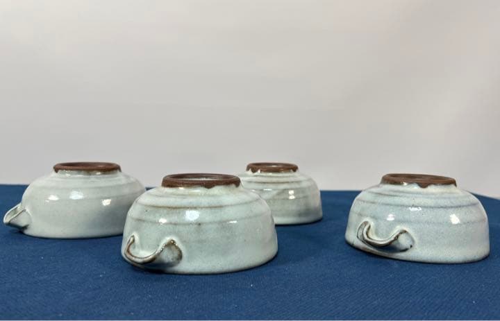 丹波立杭焼き 耳付き小鉢 4個