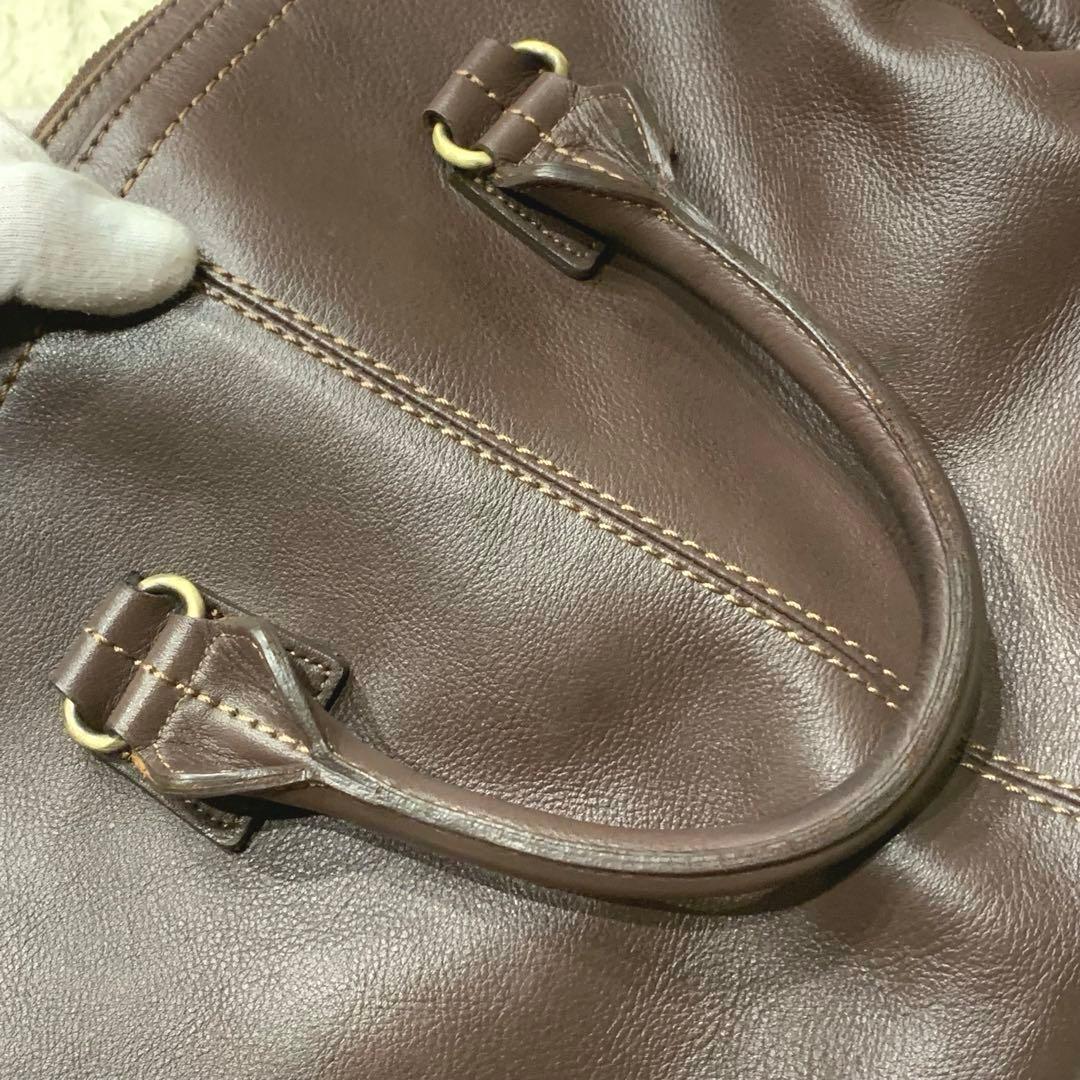 美品✨土屋鞄 プロータ 2way ブリーフケース レザー ブラウン A4 大容量