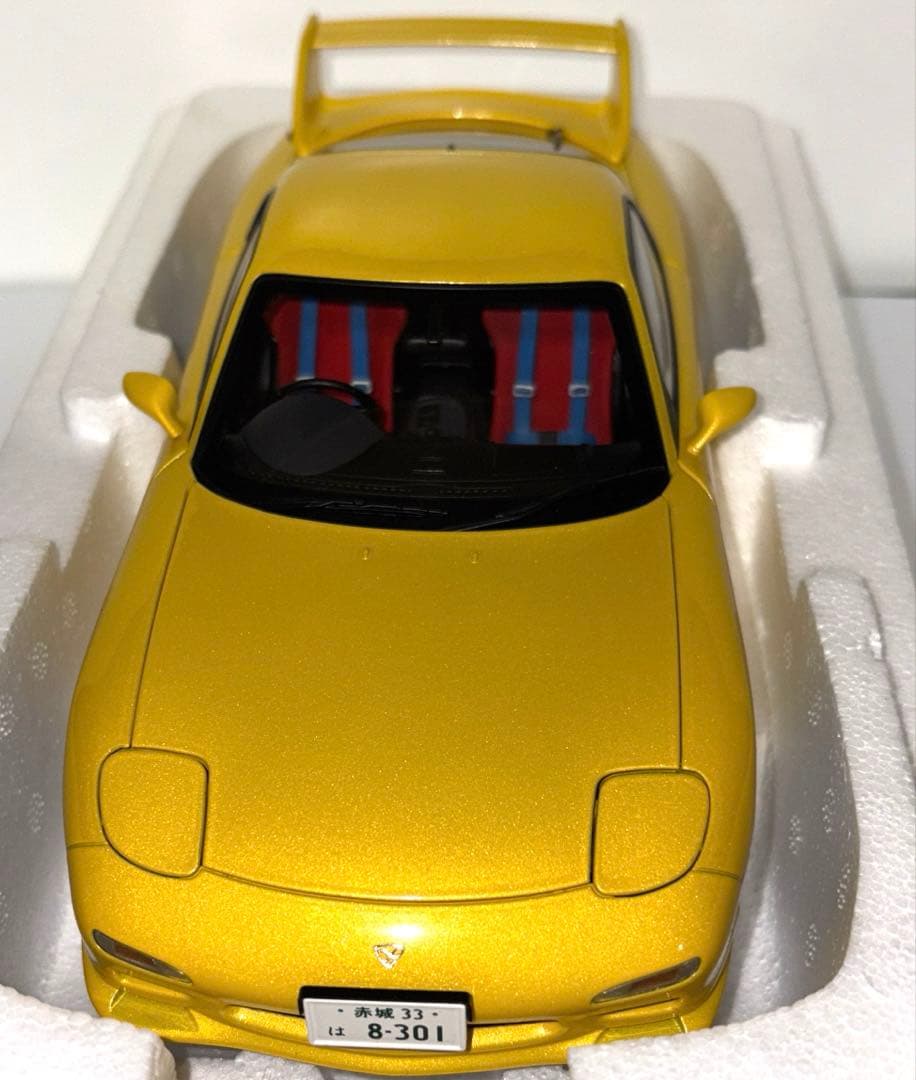 マツダ アンフィニ RX-7 頭文字D 1/18 MAZDA オートアート