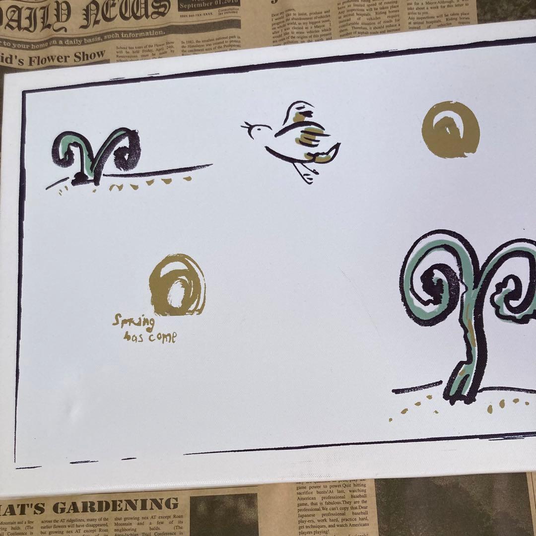 訳あり5点SETアートパネルインテリア絵画壁掛け北欧風水四季北欧モダン留め具付き