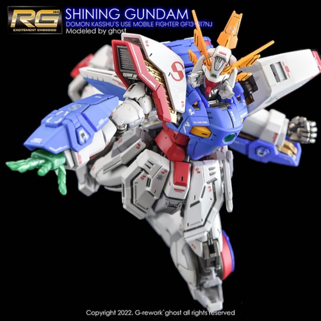 新作 G-rework デカール RGシャイニングガンダム