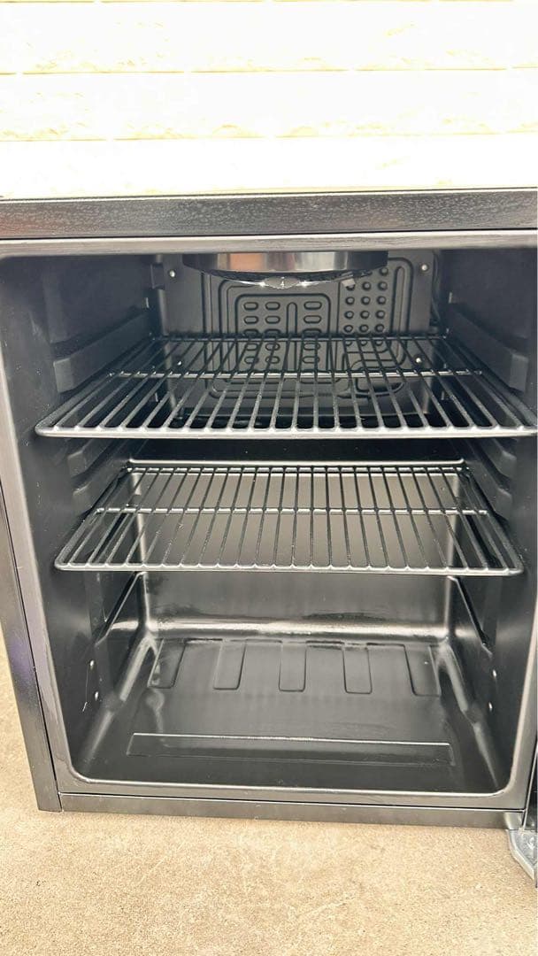 【セール】HCK 冷蔵庫 44L ドリンク用RGB LEDネオン 透明ガラスドア