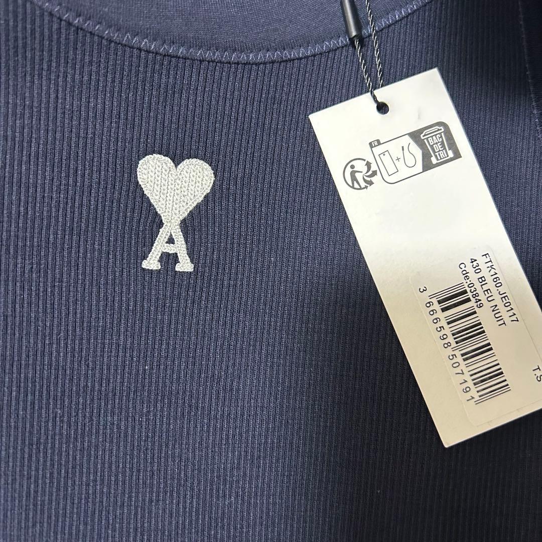 AMI DE COEUR タンクトップ　コットンリブ タンクトップ