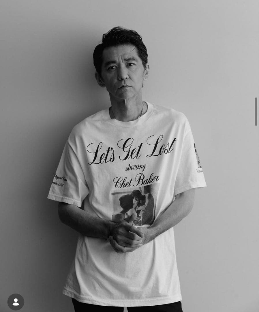 Let's get Lost × weber T shirt Mサイズ Tシャツ
