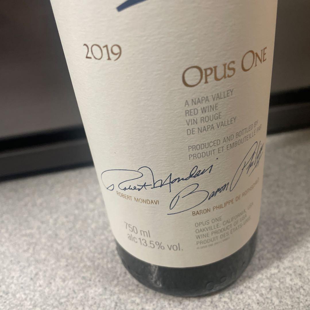 オーパス・ワン 750ml Opus One 2019 （18）