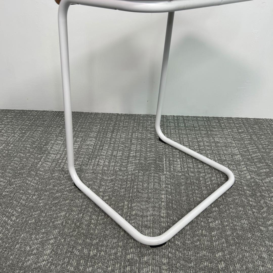 ⑤Knoll/ノル トボガン プルアップテーブル　ホワイトxホワイトオーク