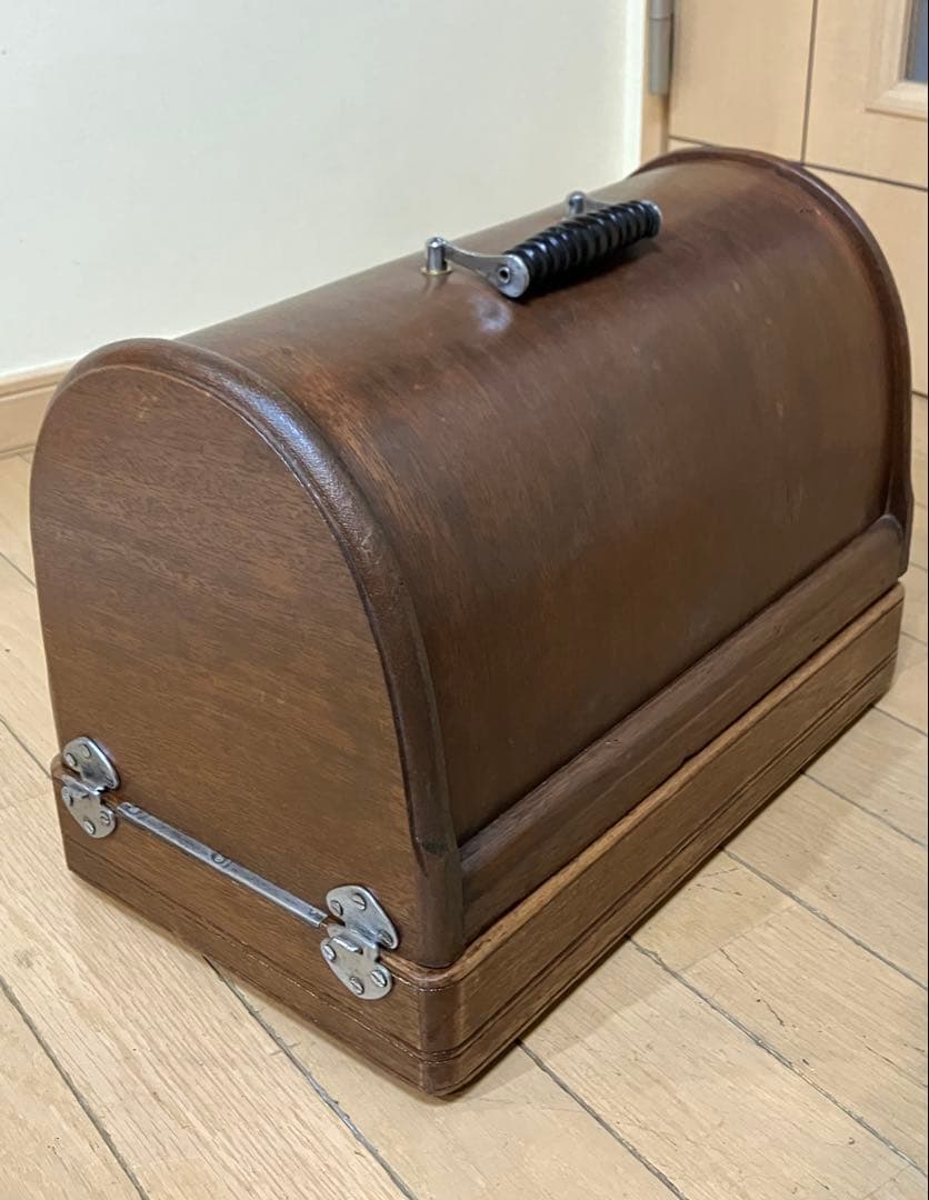 LEADチェーンステッチ・ミシン★整備・調整機★実働単環ミシン★昭和アンティーク