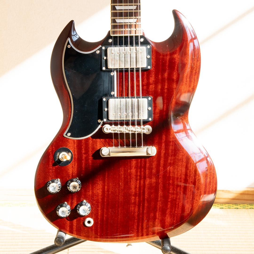 美品 Tokai SG レフティ 日本製 PU Suhr変更済 トーカイ 左利き