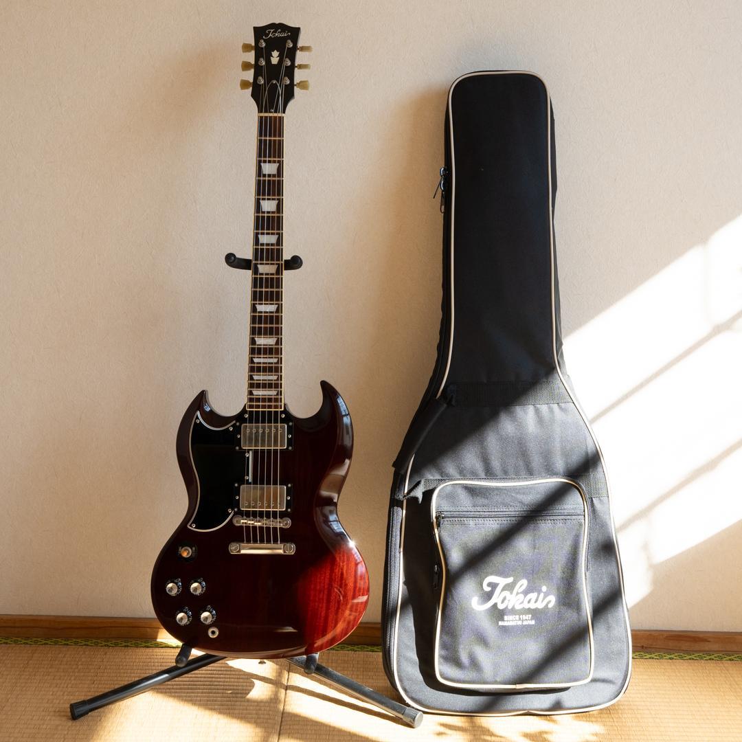 美品 Tokai SG レフティ 日本製 PU Suhr変更済 トーカイ 左利き