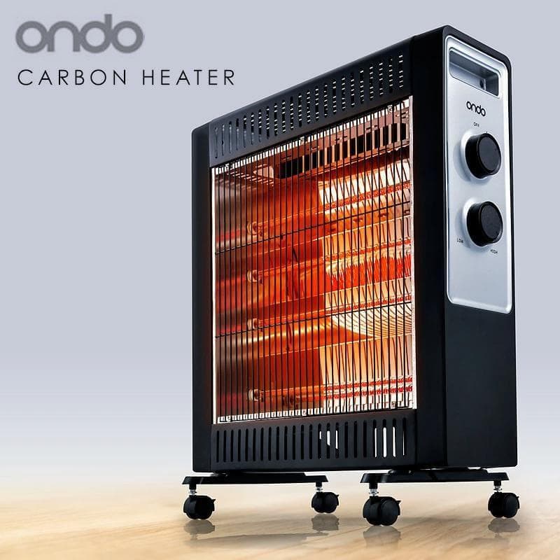 【開封済・未使用】ondo ON-10 カーボンヒーター 速暖 遠赤外線 2台