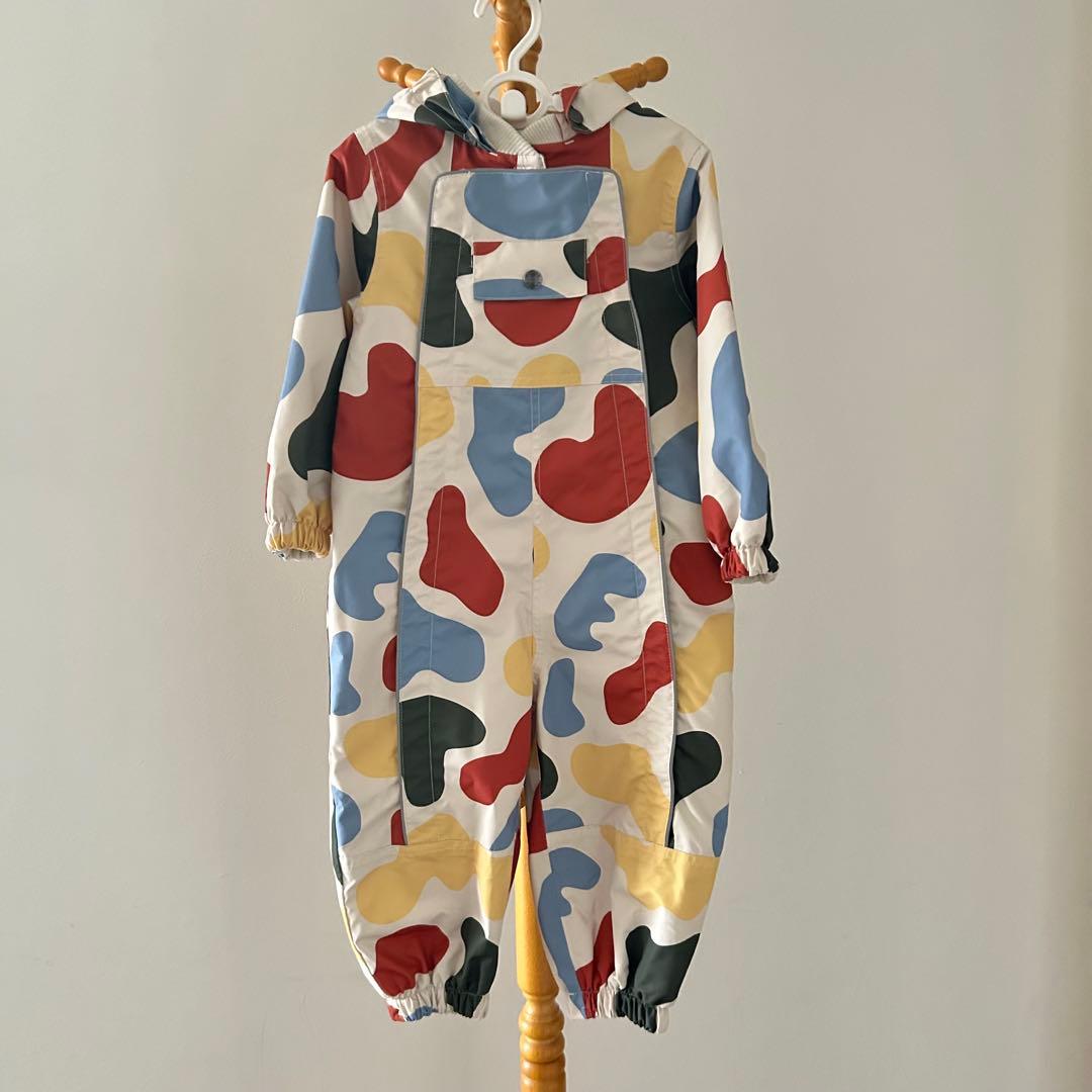 【美品】Kuling カバーオール スノーウェア つなぎ 86cm