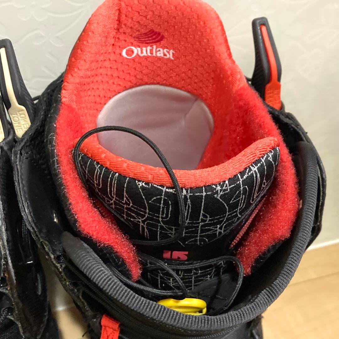 人気✨Burton ION スノーボードブーツ 27.0cm ブラック レッド