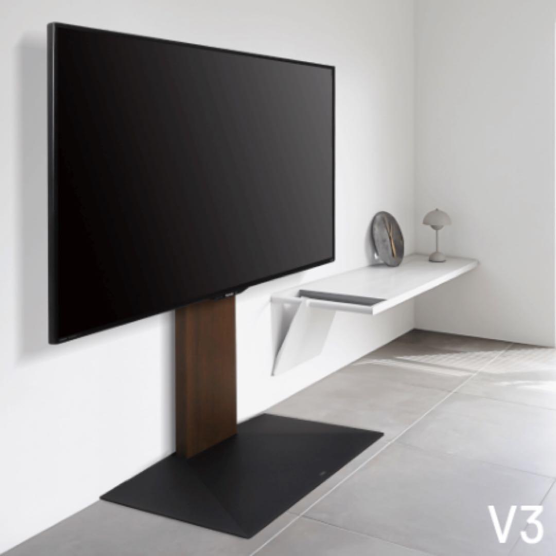 【美品】EQUALS WALL V3 ハイタイプ・テレビスタンド・ウォールナット
